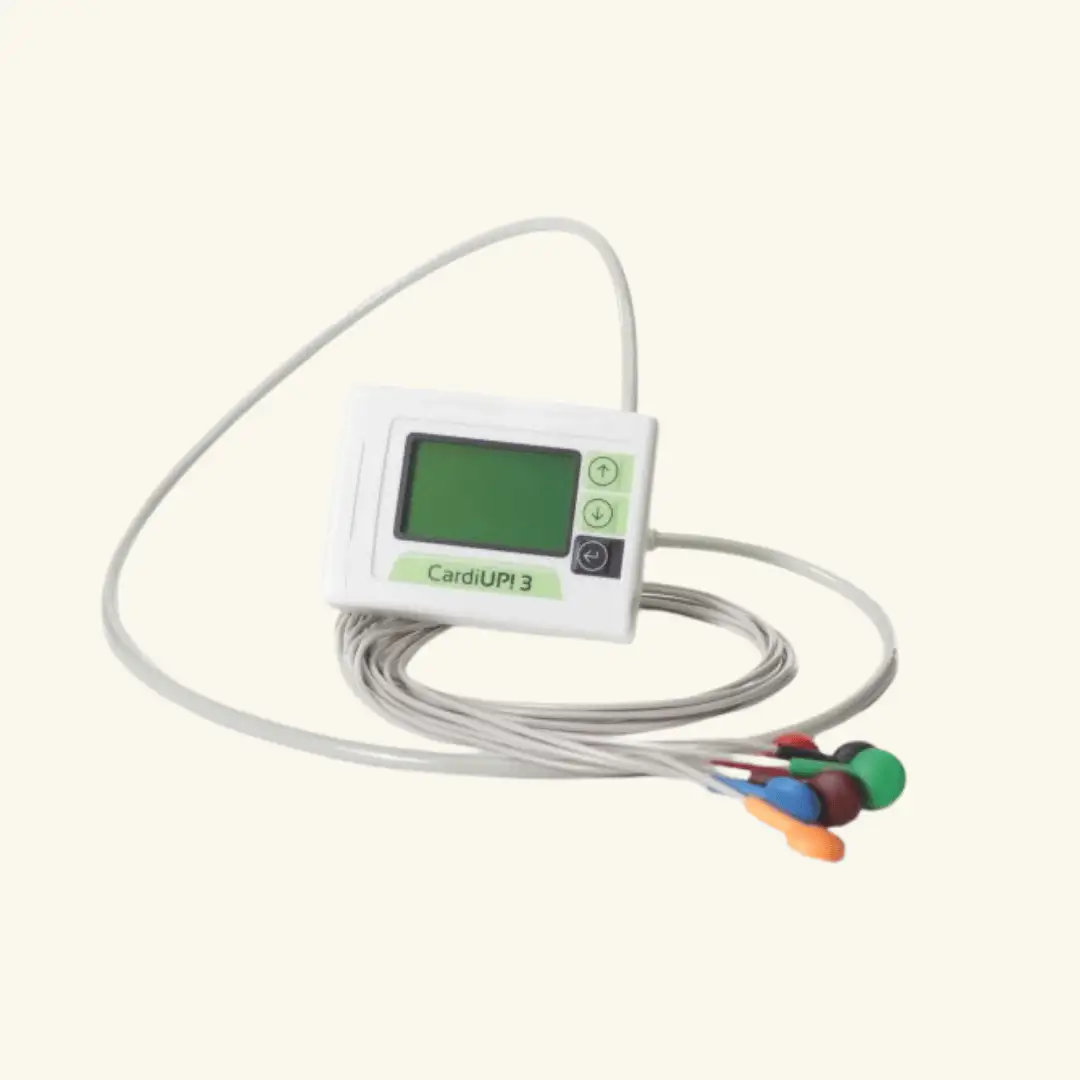 CardiUp!12 Holter EKG készülék elektródákkal