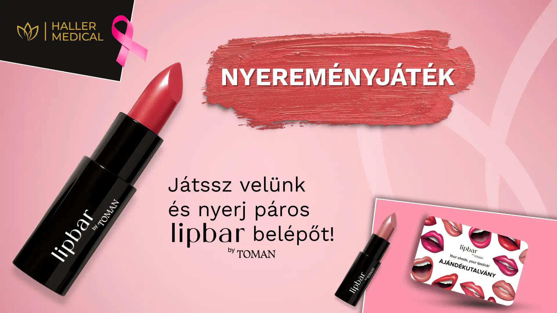 Haller Medical nyereményjáték Lipbar
